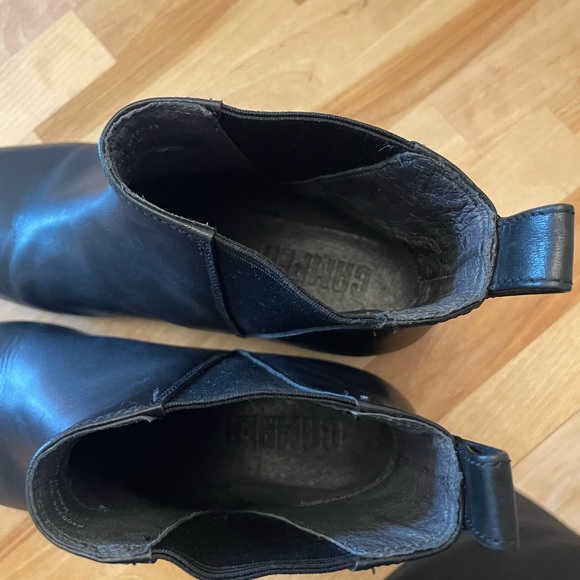 Camper Casi Myra Ankle Boots in Black Leather - Picture 4 of 7